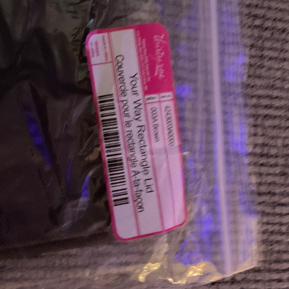 Thirty-One Your Way Rectangle Lid - Black